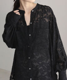 fredy emue | シアージャガードシャツブラウス(シャツ/ブラウス)