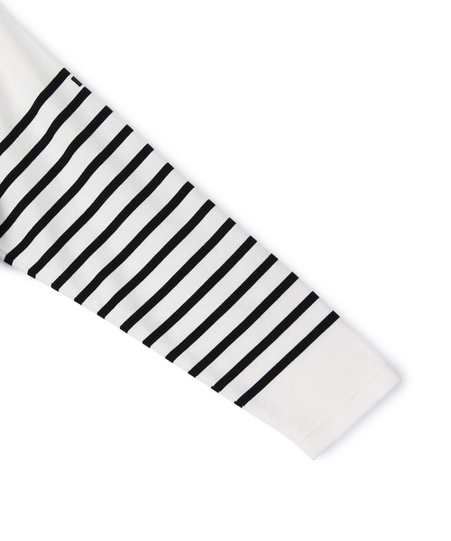 ADAM ET ROPE'（アダムエロペ）の「【G.F.G.S. for ADAM ET ROPE’】別注ボートネックボーダー（Tシャツ/カットソー・レディース・オレンジ/ピンク/ターコイズブルー・FREE）」の16枚目の写真