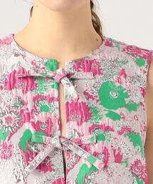GANNI - GANNI シースルー シャツ  フローラルオーガンザジャカード GANNI（ガニー）の「GANNI/ガニ― Organza Jacquard shirts