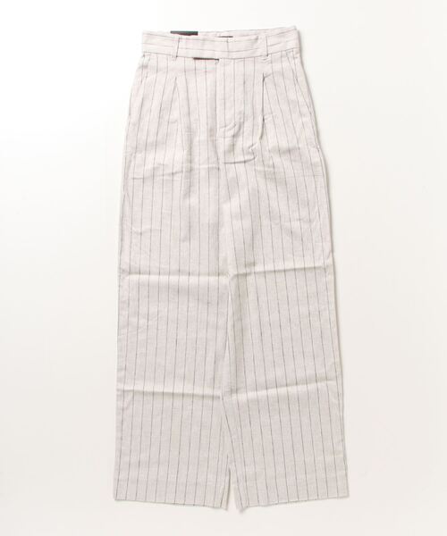 【新品】バナナリパブリックBANANA REPUBLIC ワイドパンツ　ホワイト BANANA REPUBLIC FACTORY STORE（バナナリパブリック