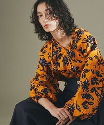 NANO universe | LB.02/フラワープリント ワンウォッシュブラウス(シャツ/ブラウス)