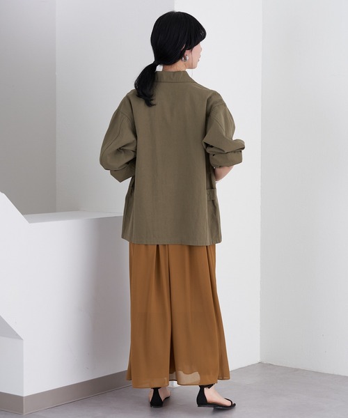 SHENERY（シーナリー）の「楊柳キャミドレス（ワンピース・レディース・ブラック/ボルドー・FREE）」の5枚目の写真