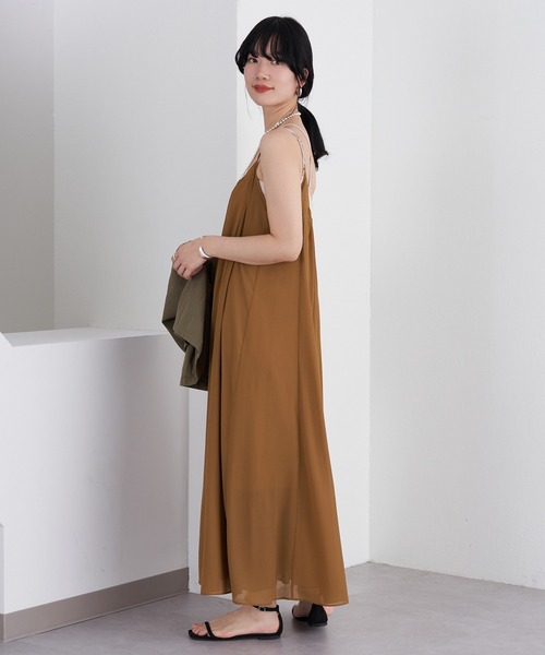 SHENERY（シーナリー）の「楊柳キャミドレス（ワンピース・レディース・ブラック/ボルドー・FREE）」の11枚目の写真