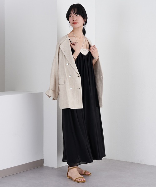 SHENERY（シーナリー）の「楊柳キャミドレス（ワンピース・レディース・ブラック/ボルドー・FREE）」の21枚目の写真