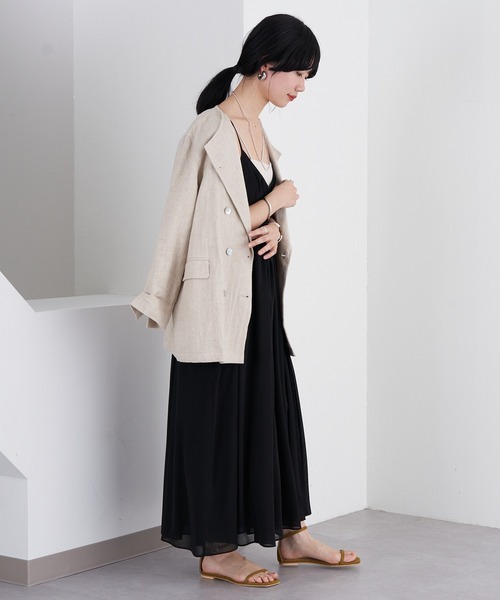 SHENERY（シーナリー）の「楊柳キャミドレス（ワンピース・レディース・ブラック/ボルドー・FREE）」の22枚目の写真