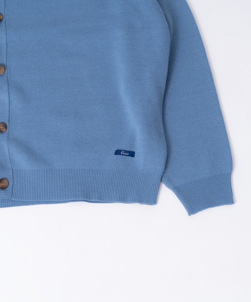 ONCILY(オンシェリー)の「OVER SIZED KNIT SHIRT CARDIGAN / オーバーサイズニットシャツカーディガン(カーディガン/ボレロ・メンズ・ダークブラウン/ブルー・LARGE/MEDIUM)」の13枚目の写真