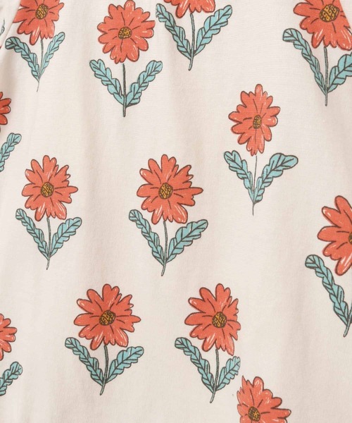 MAKE YOUR DAY（メイクユアデイ）の「おはな総柄半袖ロンパース（ロンパース・キッズ・ブルー/レッド・70/80）」の11枚目の写真