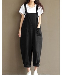 LAUTRE COTE（ロウトレコウト）の「綿麻オーバーオール（サロペット/オーバーオール）」