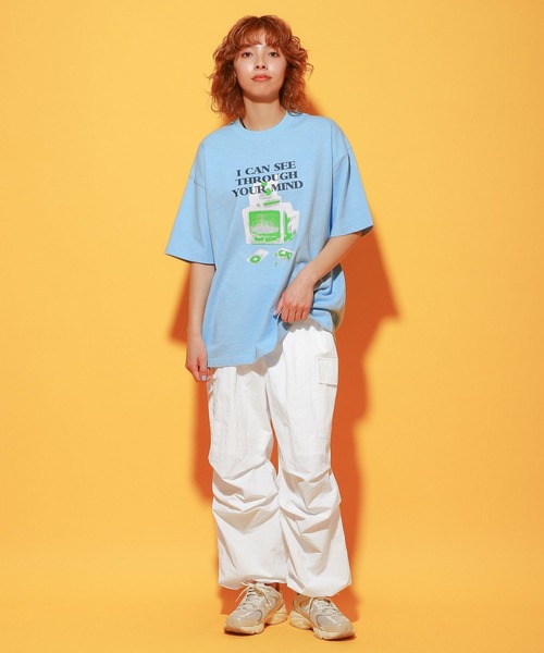 PBLIM(ページボーイリム)の「PAGEBOYLIM/パラシュートパンツ(その他パンツ・レディース・ブラック/オフホワイト/イエロー/グリーン・FREE)」の11枚目の写真