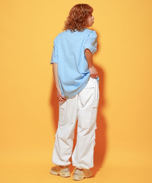 PBLIM(ページボーイリム)の「PAGEBOYLIM/パラシュートパンツ(その他パンツ・レディース・ブラック/オフホワイト/イエロー/グリーン・FREE)」の13枚目の写真
