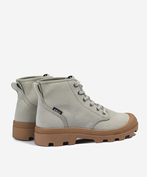 AIGLE(エーグル)の「テネレキャンバス / ハイカットスニーカー アウトドアシューズ(ブーツ・メンズ・ブラウン/ブラック/ホワイト・43/39/42/38/37/40/41/36/44/45)」の22枚目の写真