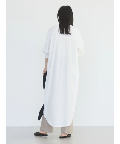 AMERICAN HOLIC（アメリカンホリック）の「異素材ドッキングワッフルワンピース（ワンピース・レディース・オフホワイト/ストライプ・L/M）」の9枚目の写真