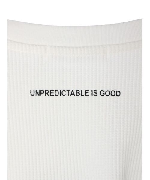 AMERICAN HOLIC（アメリカンホリック）の「異素材ドッキングワッフルワンピース（ワンピース・レディース・オフホワイト/ストライプ・L/M）」の21枚目の写真