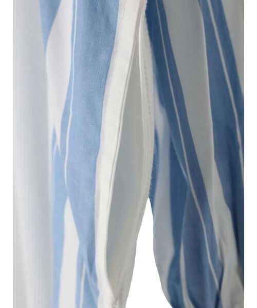 AMERICAN HOLIC（アメリカンホリック）の「異素材ドッキングワッフルワンピース（ワンピース・レディース・オフホワイト/ストライプ・L/M）」の22枚目の写真