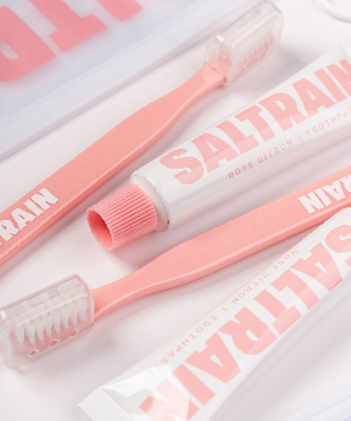 SALTRAIN（ソルトレイン）の「【SALTRAIN/ソルトレイン】デンタルキット 全3種 (歯磨き粉 & 歯ブラシ2本)デンタルケア 韓国コスメ 旅行 ギフト（オーラルケア/歯磨きグッズ・メンズ・ピンク/グリーン/ブルー・FREE）」の18枚目の写真