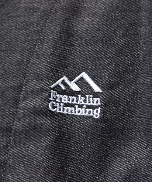 Franklin Climbing(フランクリンクライミング)の「【Franklin Climbing】デュアルシェルデニムカーディガン(ブルゾン・メンズ・グレー/インディゴブルー/キナリ・M/L)」の13枚目の写真