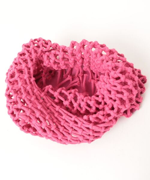 FOREVER 21（フォーエバー トゥエンティーワン）の「マクラメカラートートバッグ（ハンドバッグ・レディース・ピンク系その他/その他/グリーン系その他/ゴールド・FREE）」の12枚目の写真