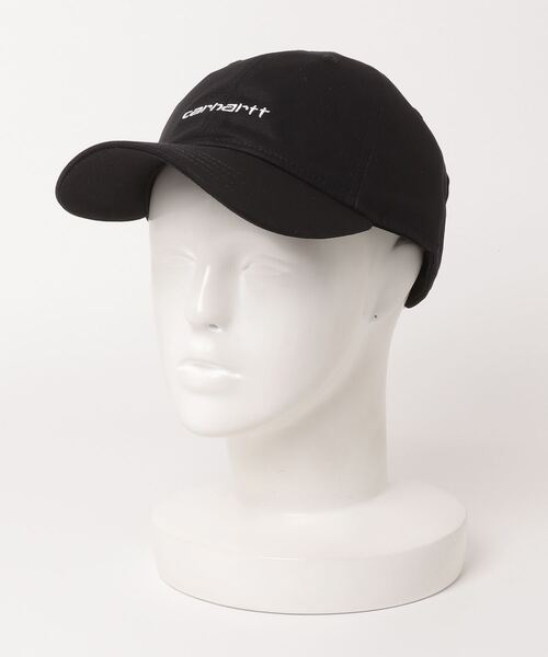 Carhartt WIP（カーハートダブリューアイピー）の「Carhartt WIP/カーハートダブリューアイピー キャップ CANVAS SCRIPT CAP I028876（キャップ・メンズ・ブルー/ブラウン/ホワイト/ブラック/グリーン・FREE）」の7枚目の写真