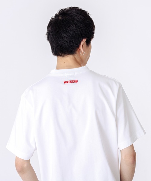 FTW(エフティダブリュー)の「TARGET S/S TEE(Tシャツ/カットソー・メンズ・ホワイト/ブラック/サックスブルー・MEDIUM/LARGE)」の6枚目の写真