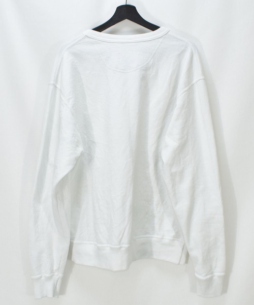 Champion(チャンピオン)の「【ヴィンテージ古着】Champion / チャンピオン ロゴ刺繍 クルーネックスウェット(スウェット・メンズ・ホワイト・LARGE)」の8枚目の写真