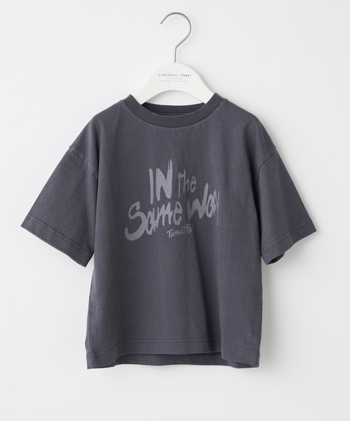 CIAOPANIC TYPY(チャオパニックティピー)の「【KIDS】USAコットンピグメントプリントツアーT(Tシャツ/カットソー・キッズ・オフホワイト/チャコールグレー/オレンジ・S/M/L/XL/XXL)」の7枚目の写真