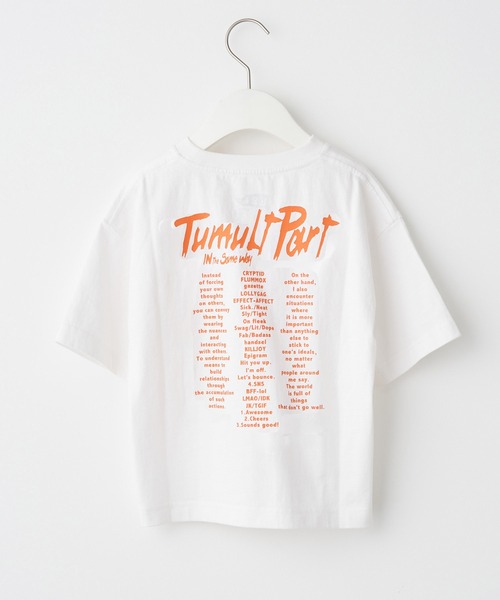 CIAOPANIC TYPY(チャオパニックティピー)の「【KIDS】USAコットンピグメントプリントツアーT(Tシャツ/カットソー・キッズ・オフホワイト/チャコールグレー/オレンジ・S/M/L/XL/XXL)」の13枚目の写真