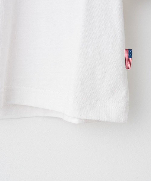 CIAOPANIC TYPY(チャオパニックティピー)の「【KIDS】USAコットンピグメントプリントツアーT(Tシャツ/カットソー・キッズ・オフホワイト/チャコールグレー/オレンジ・S/M/L/XL/XXL)」の16枚目の写真