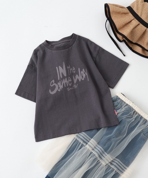 CIAOPANIC TYPY(チャオパニックティピー)の「【KIDS】USAコットンピグメントプリントツアーT(Tシャツ/カットソー・キッズ・オフホワイト/チャコールグレー/オレンジ・S/M/L/XL/XXL)」の20枚目の写真
