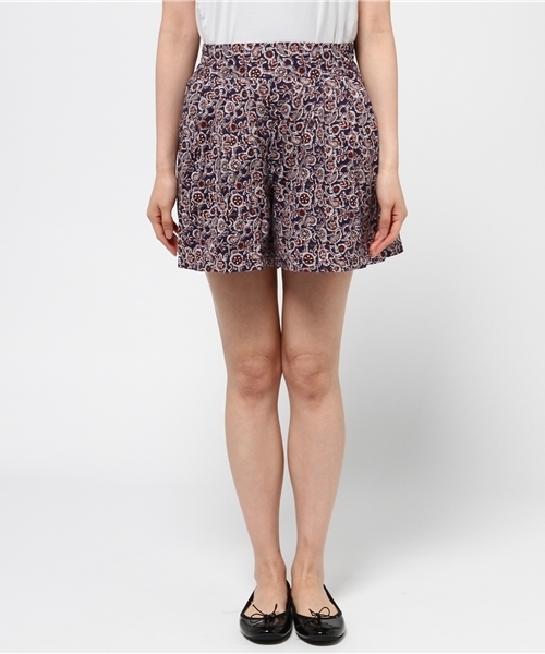 Kastane（カスタネ）の「【Kastane】ペイズリーキュロット（その他パンツ・レディース・ネイビー/ブラウン・FREE）」の4枚目の写真