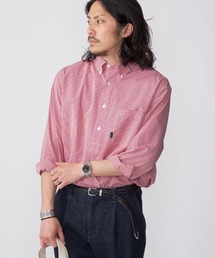 【ZOZO限定】SHIPS.me: ギンガムプルオーバーBDシャツ
