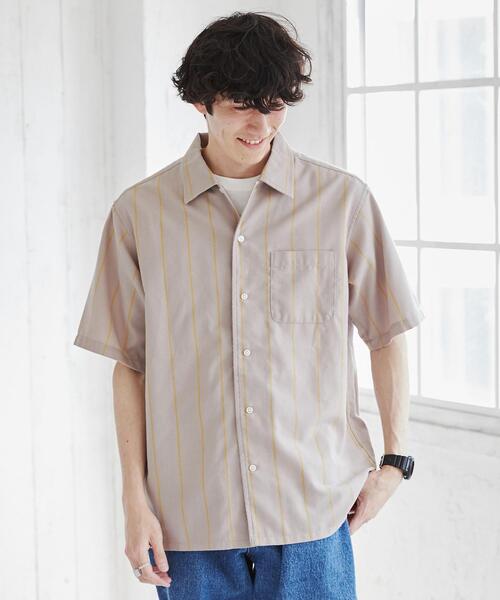 coen(コーエン)の「ショートスリーブパナマシャツ(シャツ/ブラウス・メンズ・ライトグレー/ベージュ/ネイビー/ブラウン/ダークグレー/その他1/コバルトブルー・S/M/L/XL)」の11枚目の写真