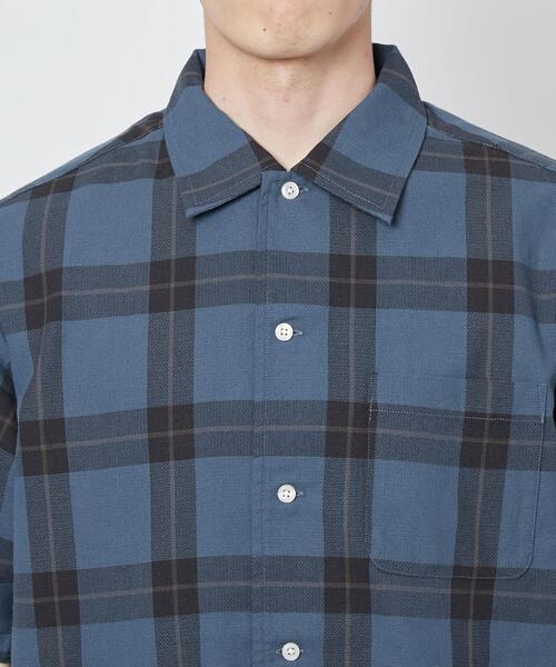 coen(コーエン)の「ショートスリーブパナマシャツ(シャツ/ブラウス・メンズ・ライトグレー/ベージュ/ネイビー/ブラウン/ダークグレー/その他1/コバルトブルー・S/M/L/XL)」の19枚目の写真