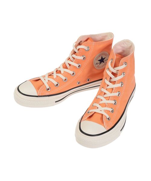 CONVERSE（コンバース）の「CONVERSE ALL STAR BURNTCOLORS HI（スニーカー・レディース・オレンジ/グリーン・22.5/24.5/23.5）」の3枚目の写真