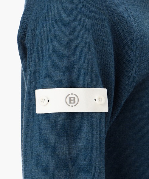 BRIEFING（ブリーフィング）の「【ブリーフィングゴルフ】WOMENS EX FINE MERINO HIGH NECK KNIT HOODIE（パーカー・レディース・オリーブ/ブルー/ネイビー/ブラック/ベージュ・M/S/XS/L）」の9枚目の写真