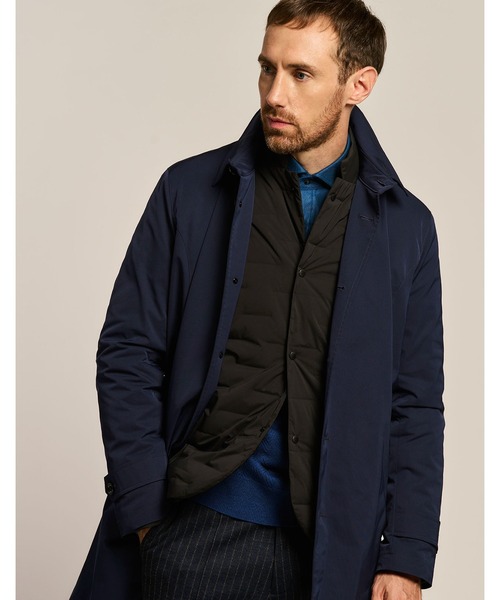 CROWDED CLOSET(クラウデッドクローゼット)の「【G-STAGE/ジーステージ】ライナー付きコート(ステンカラーコート・メンズ・ベージュ/ネイビー・03/02)」の6枚目の写真