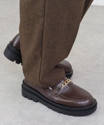 LibertyDoll（リバティードール）の「Liberty doll   厚底 トラックソール ローファー (3052)(3053)(3054)（ローファー）」