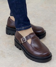 LibertyDoll（リバティードール）の「Liberty doll   厚底 トラックソール ローファー (3052)(3053)(3054)（ローファー）」