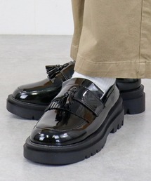 MS（エムエス）の「Liberty doll / 厚底 トラックソール ローファー (3052)(3053)(3054)（ローファー）」