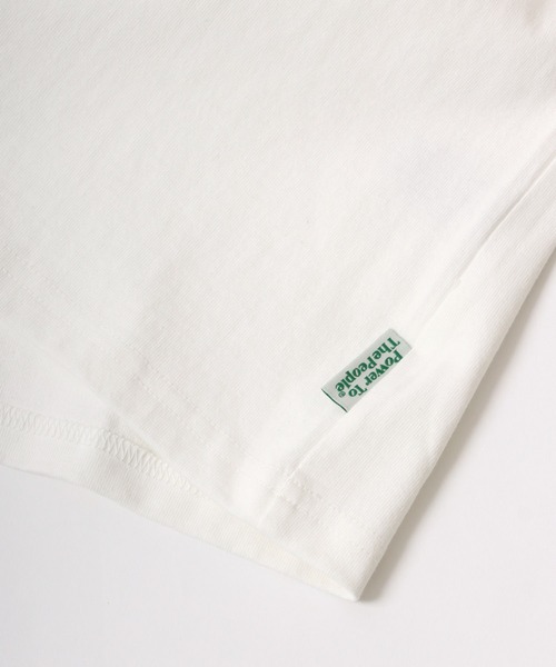 POWER TO THE PEOPLE（パワートゥーザピープル）の「POWER TO THE PEOPLE 古着風 ヴィンテージカー リンガー バックプリント オーバーサイズ ロンT レディース メンズ（Tシャツ/カットソー・レディース・ホワイト/ライトグレー/レッド・M/L/LL）」の12枚目の写真