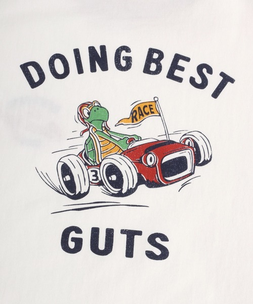 POWER TO THE PEOPLE（パワートゥーザピープル）の「POWER TO THE PEOPLE 古着風 ヴィンテージカー リンガー バックプリント オーバーサイズ ロンT レディース メンズ（Tシャツ/カットソー・レディース・ホワイト/ライトグレー/レッド・M/L/LL）」の14枚目の写真