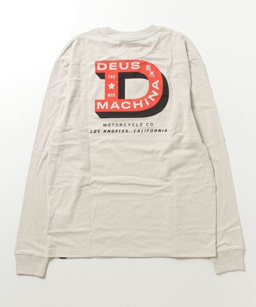 DEUS EX MACHINA(デウスエクスマキナ)の「BIGDEE LS TEE(Tシャツ/カットソー・メンズ・ブルー/オフホワイト・SMALL/MEDIUM/LARGE)」の3枚目の写真