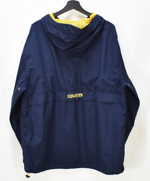 STARTER（スターター）の「【ヴィンテージ古着】90’s STARTER / スターター プルオーバージャケット（ブルゾン・メンズ・ネイビー・LARGE）」の11枚目の写真