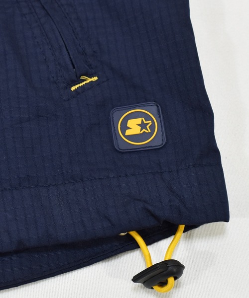 STARTER（スターター）の「【ヴィンテージ古着】90’s STARTER / スターター プルオーバージャケット（ブルゾン・メンズ・ネイビー・LARGE）」の3枚目の写真