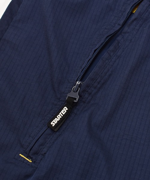 STARTER（スターター）の「【ヴィンテージ古着】90’s STARTER / スターター プルオーバージャケット（ブルゾン・メンズ・ネイビー・LARGE）」の6枚目の写真