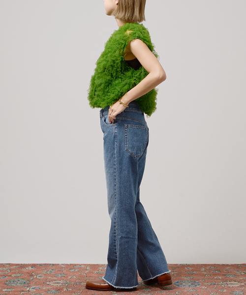 IENA LA BOUCLE（イエナラブークル）の「【VIOLETTE ROOM /バイオレットルーム】IENA LA BOUCLE 別注デニムパンツ（デニムパンツ・レディース・ブルー系その他/ネイビー・MEDIUM/SMALL/X-SMALL）」の19枚目の写真