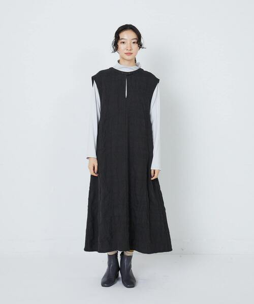 conges payes ADIEU TRISTESSE(コンジェ ペイエ アデュートリステス)の「ハイネックベア天竺(Tシャツ/カットソー・レディース・ブラック系その他/ブラック/グレー/オフホワイト・FREE)」の20枚目の写真
