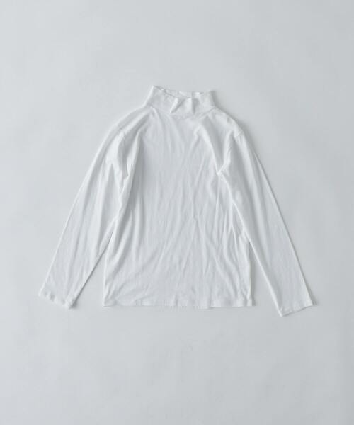 conges payes ADIEU TRISTESSE(コンジェ ペイエ アデュートリステス)の「ハイネックベア天竺(Tシャツ/カットソー・レディース・ブラック系その他/ブラック/グレー/オフホワイト・FREE)」の7枚目の写真