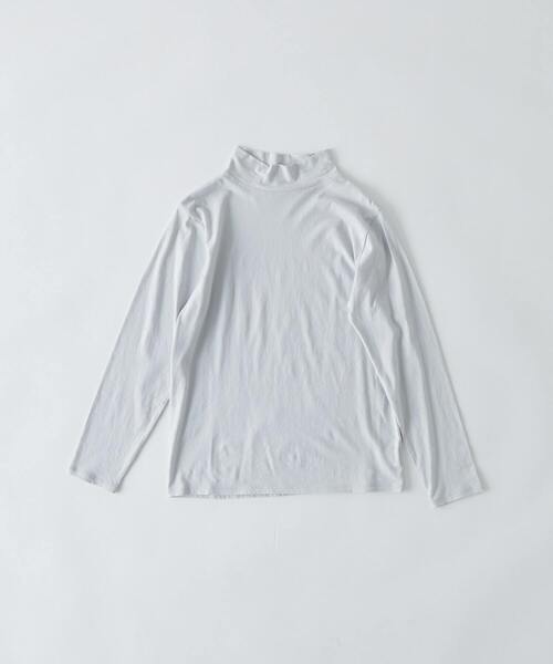 conges payes ADIEU TRISTESSE(コンジェ ペイエ アデュートリステス)の「ハイネックベア天竺(Tシャツ/カットソー・レディース・ブラック系その他/ブラック/グレー/オフホワイト・FREE)」の8枚目の写真