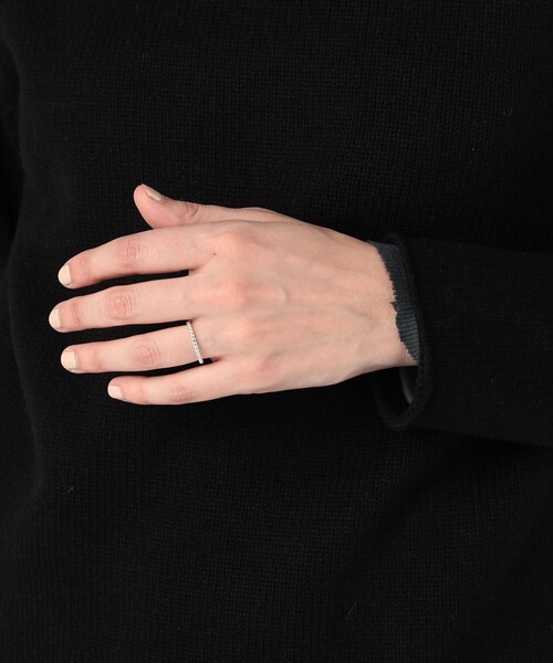 TOMORROWLAND （トゥモローランド）の「Nina&Jules Twisted シルバーリング（リング・レディース・シルバー・FREE）」の2枚目の写真