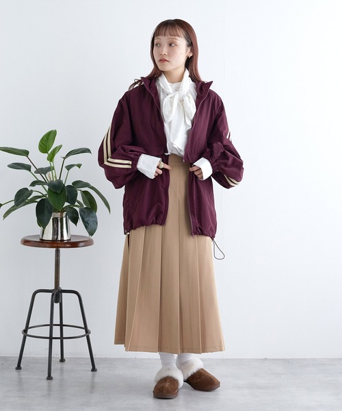 w closet（ダブルクローゼット）の「【2WAY】袖ラインナイロン